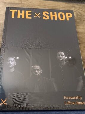 The Shop: Where Culture Shapes Up  LeBron James Hardcover Book